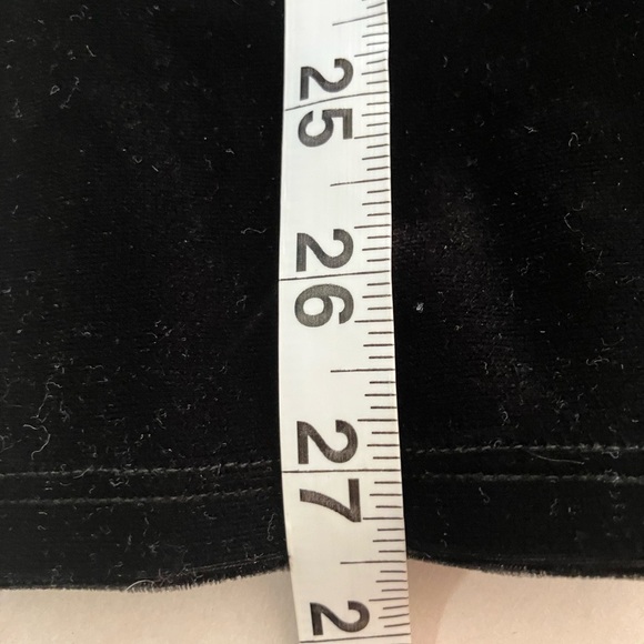Eileen Fisher Pull On Pants Black Sz XL Velour Straight Leg Comfort - Picture 5 of 6